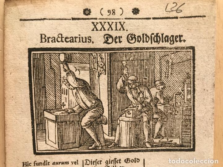 Arte: Hombres batiendo oro, 1754. An&oacute;nimo - Foto 4