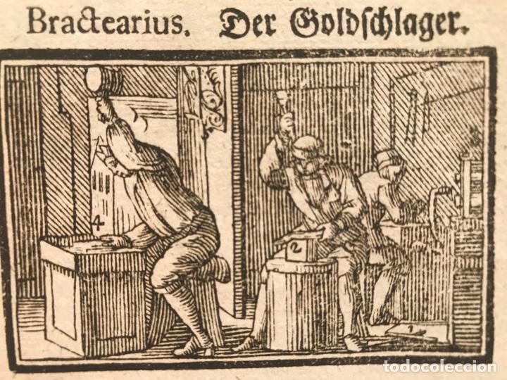 Arte: Hombres batiendo oro, 1754. An&oacute;nimo - Foto 5