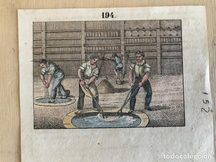 Arte: Curtidores de pieles, 1822. An&oacute;nimo - Foto 2