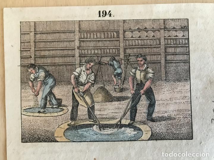 Arte: Curtidores de pieles, 1822. An&oacute;nimo - Foto 3