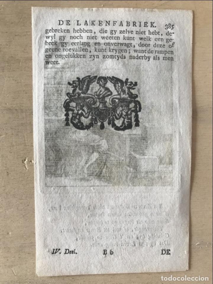 Arte: Trabajando con relojes de arena, 1736. Luyken - Foto 5