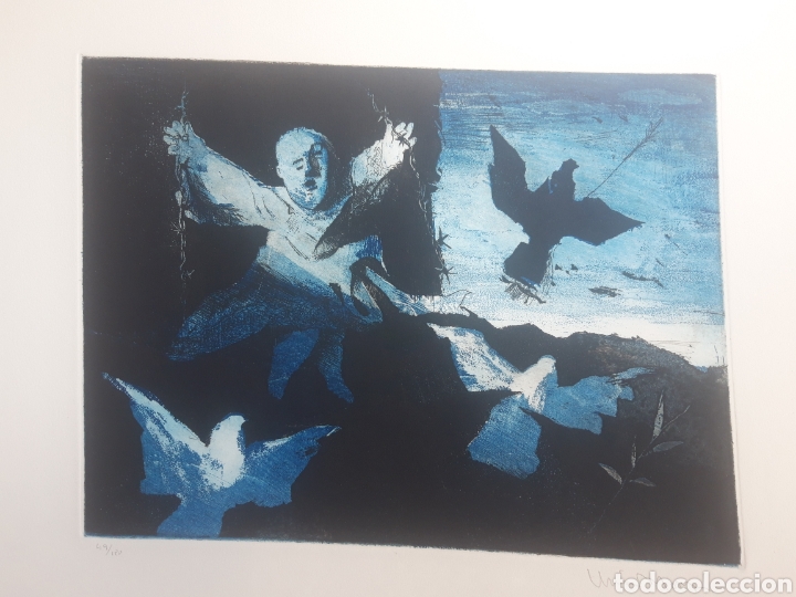 Arte: Antonio Ur&iacute;a Monz&oacute;n. Serigraf&iacute;a. - Foto 1