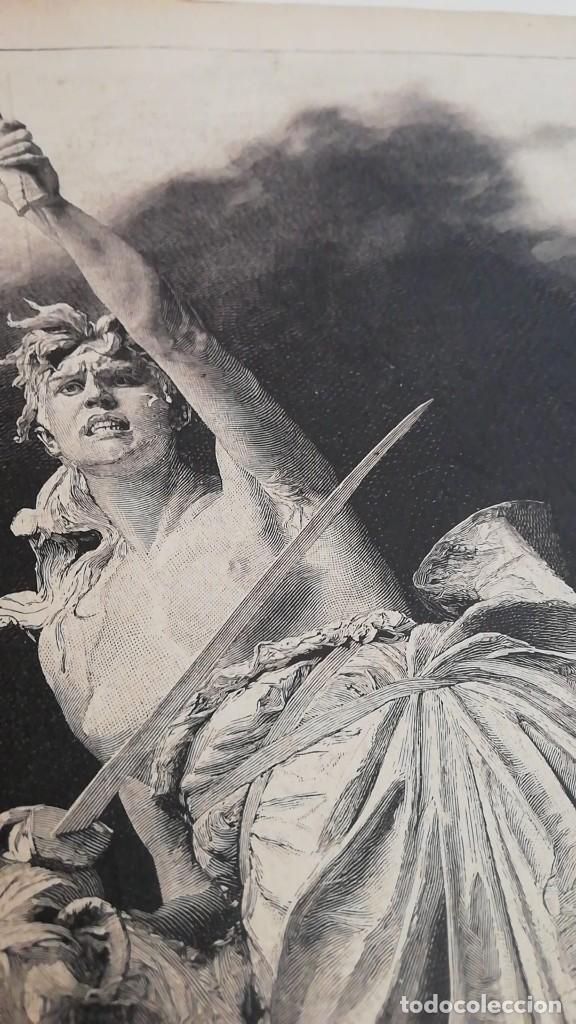 Kunst: Antiguo grabado - old engraving: LA REVOLUCI&Oacute;N por Mancastroppa.