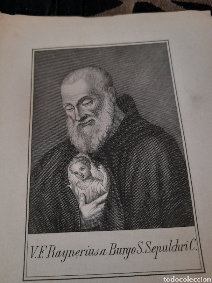 Arte: Antiguo grabado eclesi&aacute;stico - Foto 2