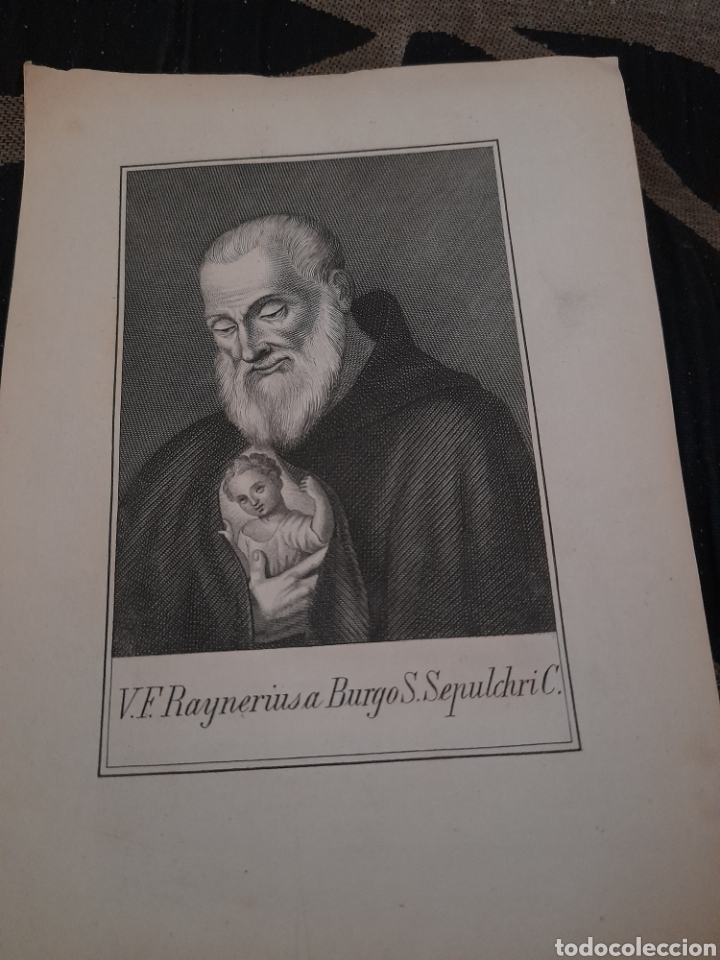 Arte: Antiguo grabado eclesi&aacute;stico - Foto 1