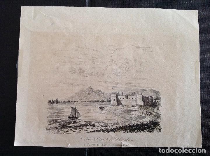 an nimo. fuerte de chambly en canad . Buy Modern engravings of