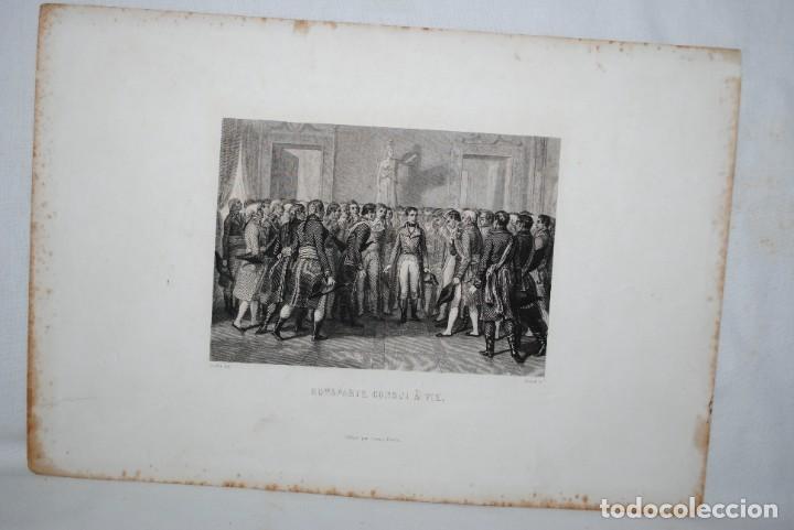 Arte: GRABADO DE NAPOLEON CONSUL - Foto 1