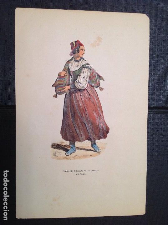 Arte: An&oacute;nimo. Mujer de Valladolid. - Foto 1