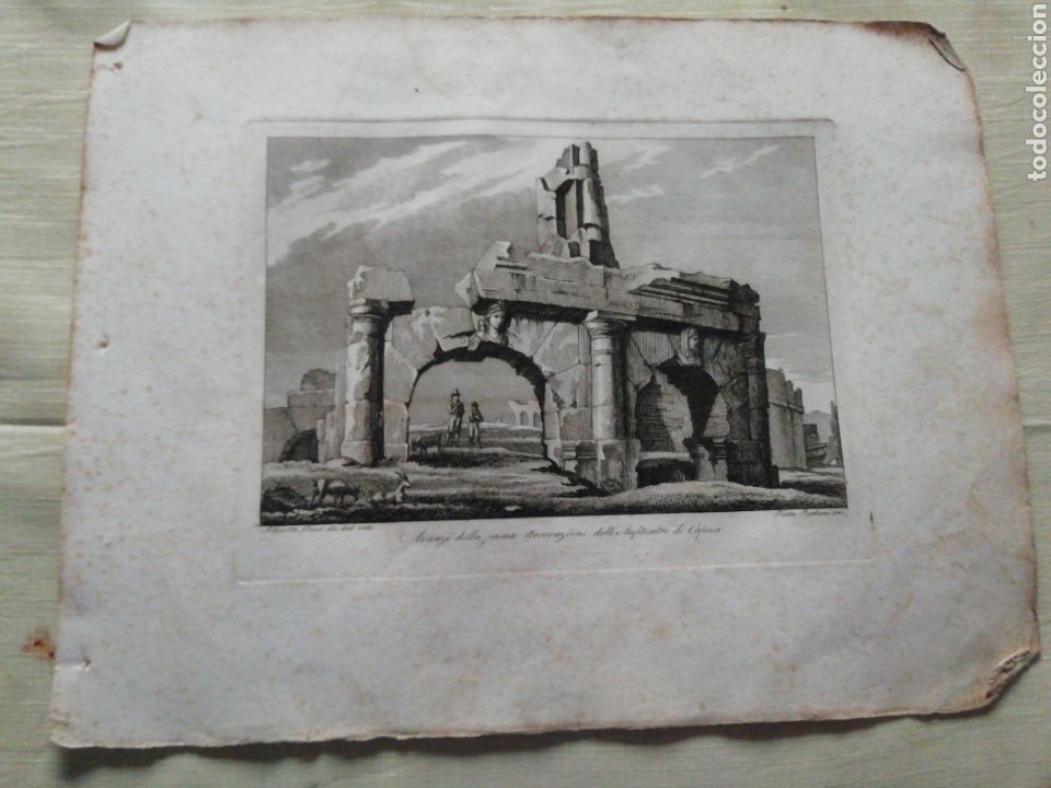 Arte: Grabado Pietro Parboni - Foto 2