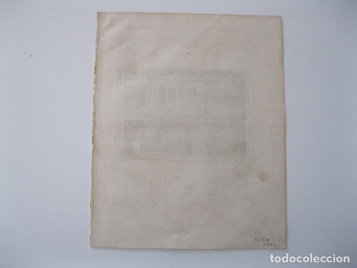 Arte: La casa blasonada y texto, 1774. An&oacute;nimo - Foto 3