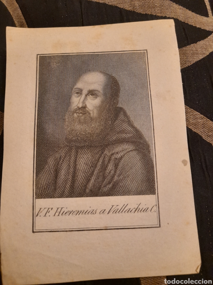 Arte: Antiguo grabado eclesi&aacute;stico - Foto 1