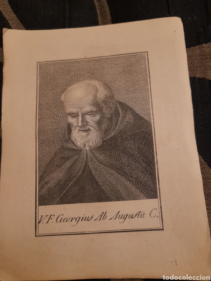 Arte: Antiguo grabado eclesi&aacute;stico - Foto 1