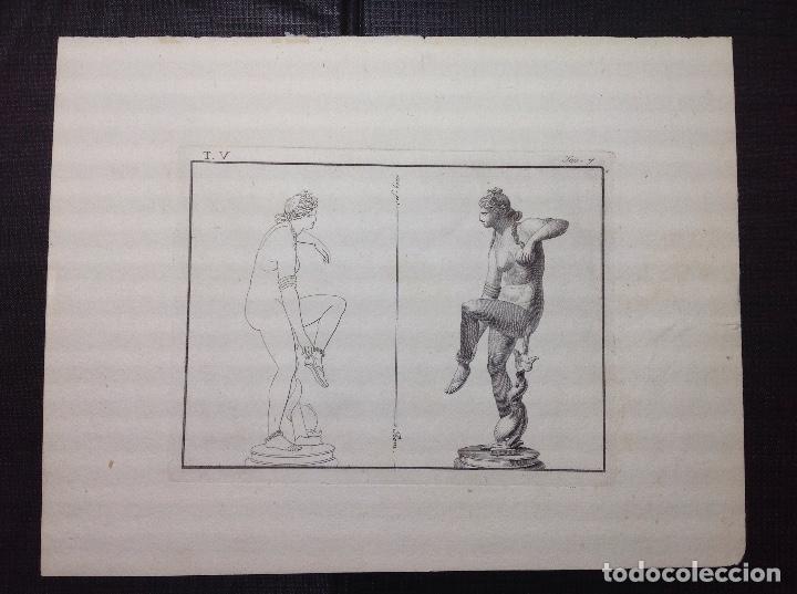 Arte: An&oacute;nimo. Figuras cl&aacute;sicas. - Foto 1