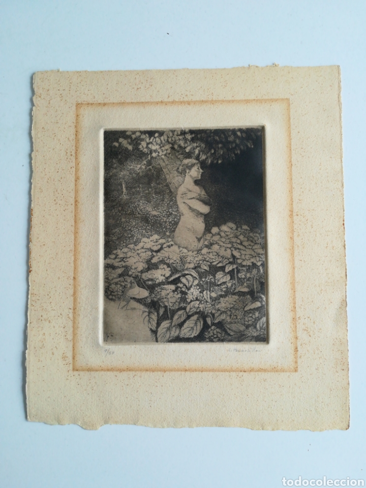 Arte: C. HERMOSILLA. Grabado Antiguo. - Foto 1
