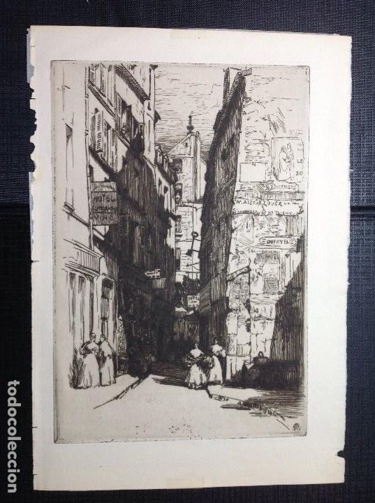 Arte: M. Hermano y A. Webster. La rue brise miche - Foto 1