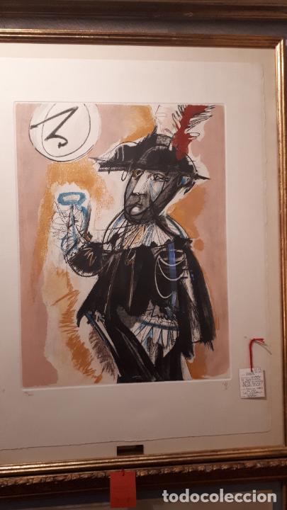 Arte: &Aacute;lvaro Delgado, aguafuerte. - Foto 2