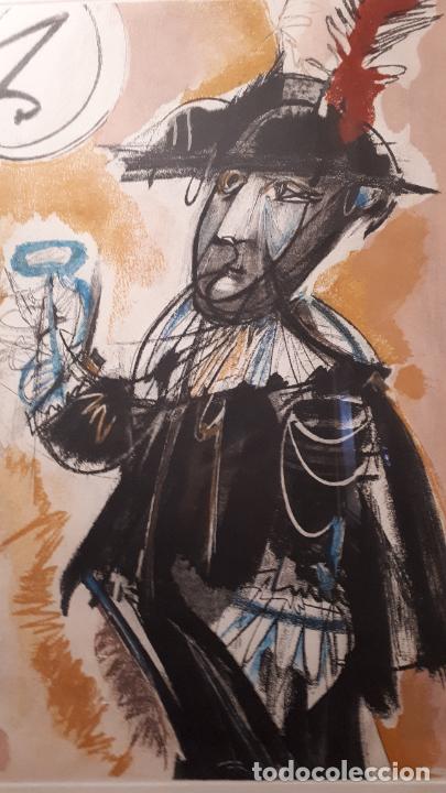Arte: &Aacute;lvaro Delgado, aguafuerte. - Foto 3
