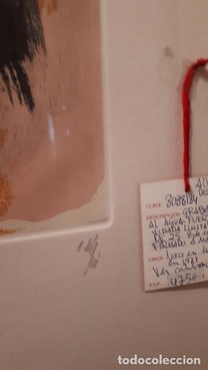 Arte: &Aacute;lvaro Delgado, aguafuerte. - Foto 7