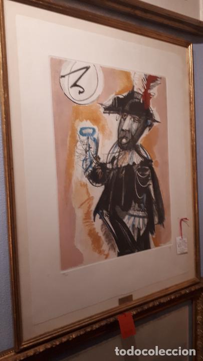 Arte: &Aacute;lvaro Delgado, aguafuerte. - Foto 1