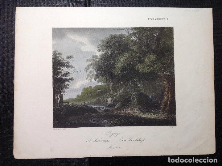 Arte: J. Grau. Un paisaje. - Foto 1