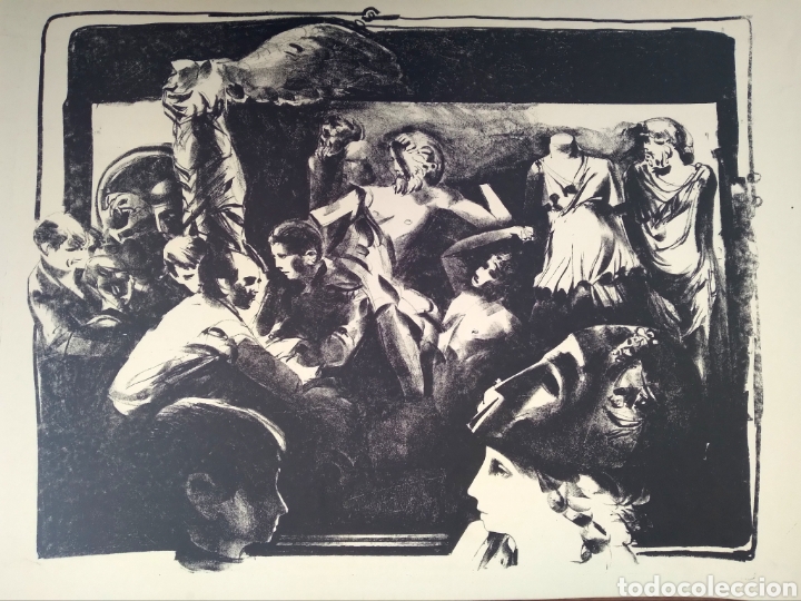 Art: Interesante aguafuerte de autor no identificado