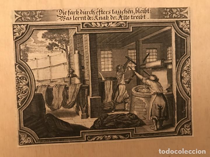 Arte: Trabajos de tintorer&iacute;a, hacia 1750. An&oacute;nimo - Foto 2