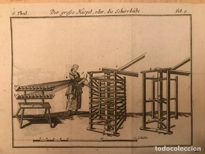 Arte: Industria textil barroca, 1765. An&oacute;nimo - Foto 3