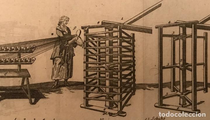 Arte: Industria textil barroca, 1765. An&oacute;nimo - Foto 6