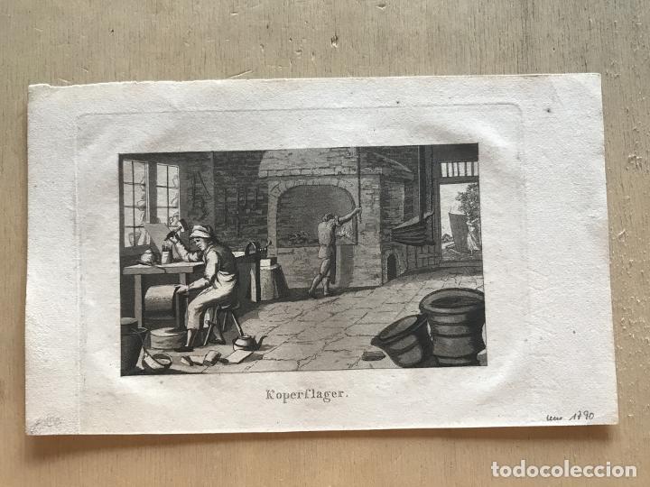 Arte: Trabajos de forja, hacia 1790. An&oacute;nimo - Foto 2