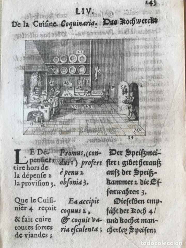 Arte: Interior de una cocina renacentista, 1691. MF - Foto 3