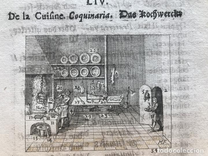 Arte: Interior de una cocina renacentista, 1691. MF - Foto 4