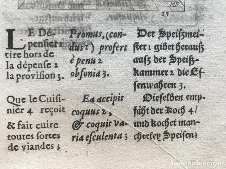 Arte: Interior de una cocina renacentista, 1691. MF - Foto 5