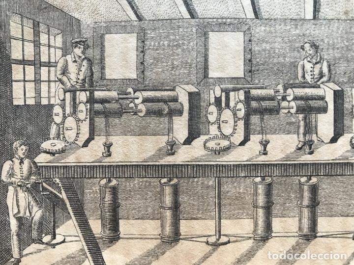 Arte: Fabricantes de agujas, 1830. An&oacute;nimo - Foto 4