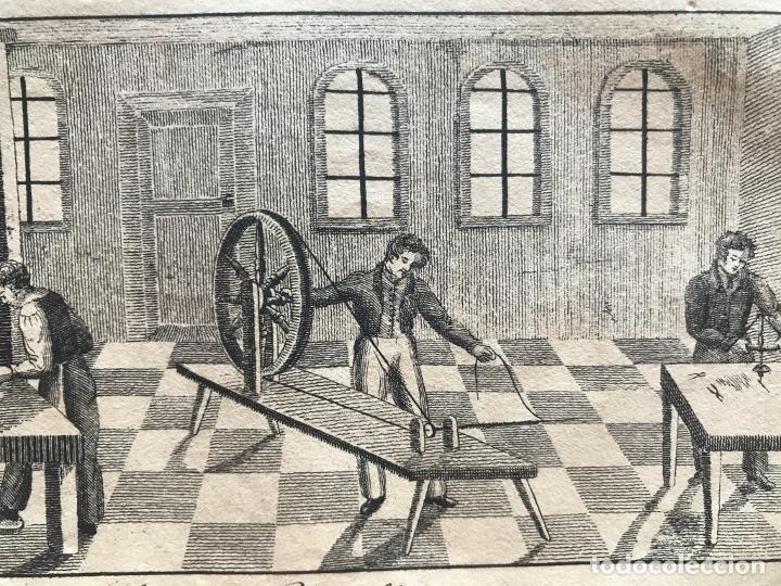Arte: Fabricando agujas, 1830. An&oacute;nimo - Foto 4