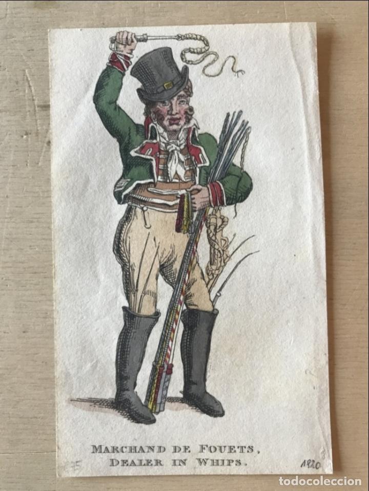 Arte: El comerciante de l&aacute;tigos, 1820. An&oacute;nimo - Foto 2