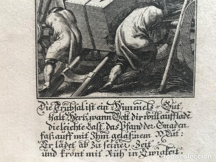 Arte: Cargadores, 1698. Luyken/Weigel - Foto 5