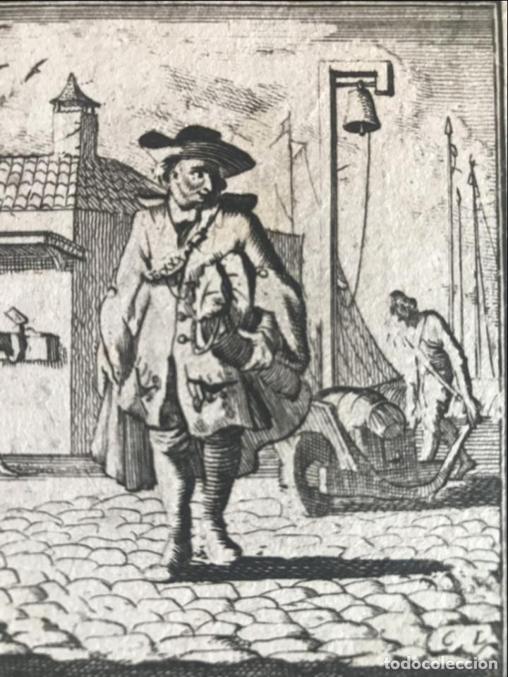 Arte: El mensajero, 1699. Luyken/Weigel - Foto 6