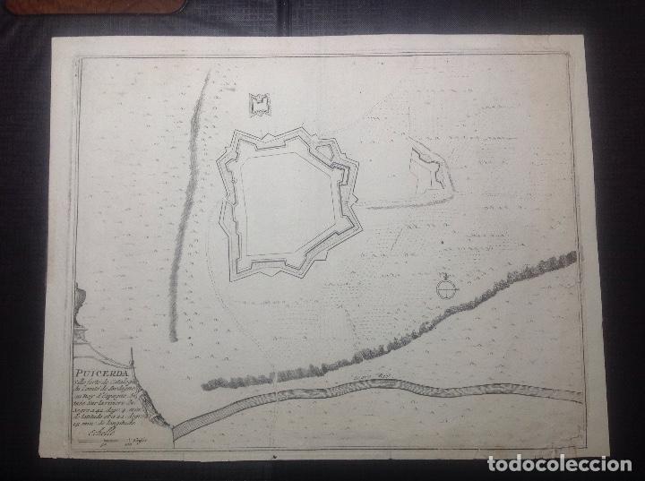 Arte: An&oacute;nimo. Plano de Puigcerda. - Foto 1