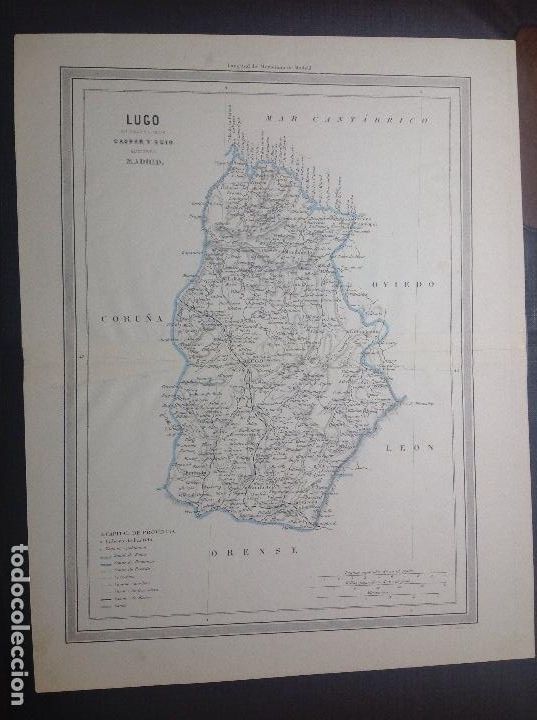 Arte: Martin Ferreiro. Mapa de Lugo. - Foto 1