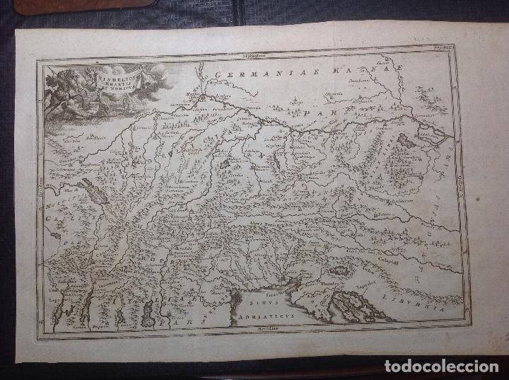 Arte: Christophoros Cellarius. Mapa de Suiza. - Foto 1