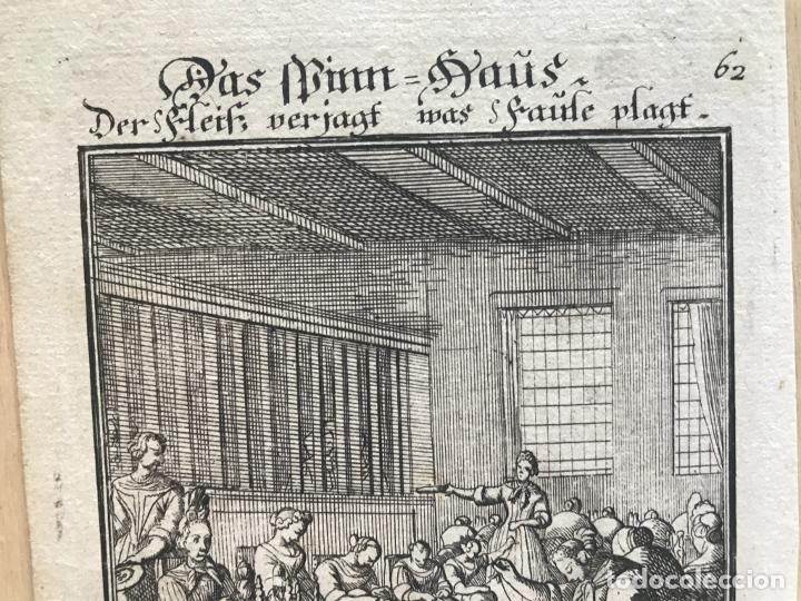 Arte: Hilanderas, 1699. Luyken / Weigel - Foto 4