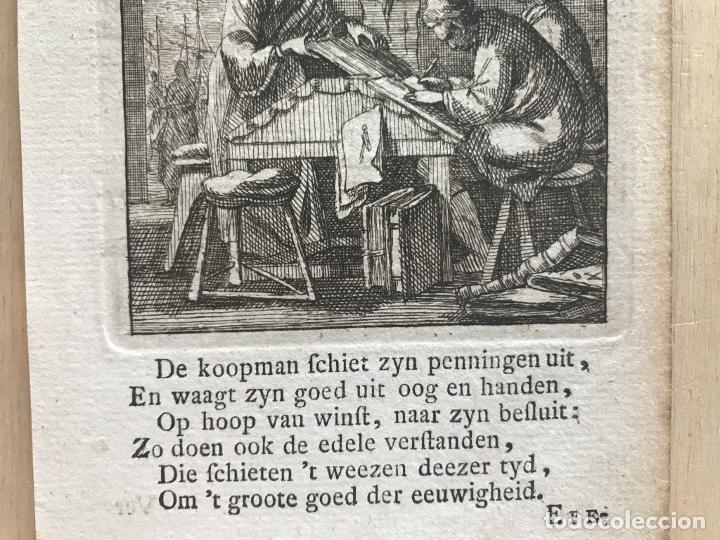Arte: Comerciantes, 1749. Luyken - Foto 5