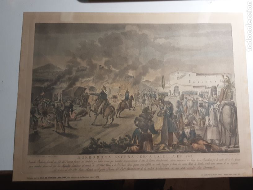 Kunst: Horrorosa escena cerca de Calella 1808