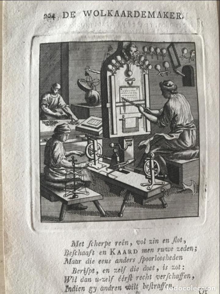 Arte: Profesi&oacute;n antigua barroca, 1736. Luyken - Foto 3
