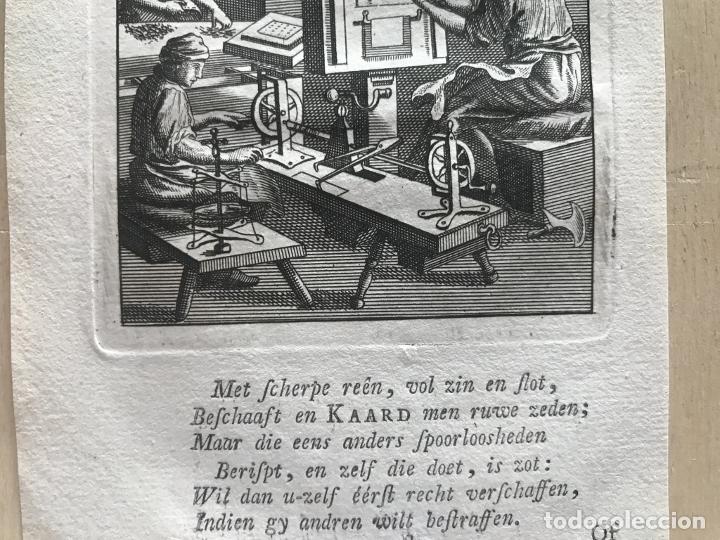 Arte: Profesi&oacute;n antigua barroca, 1736. Luyken - Foto 5