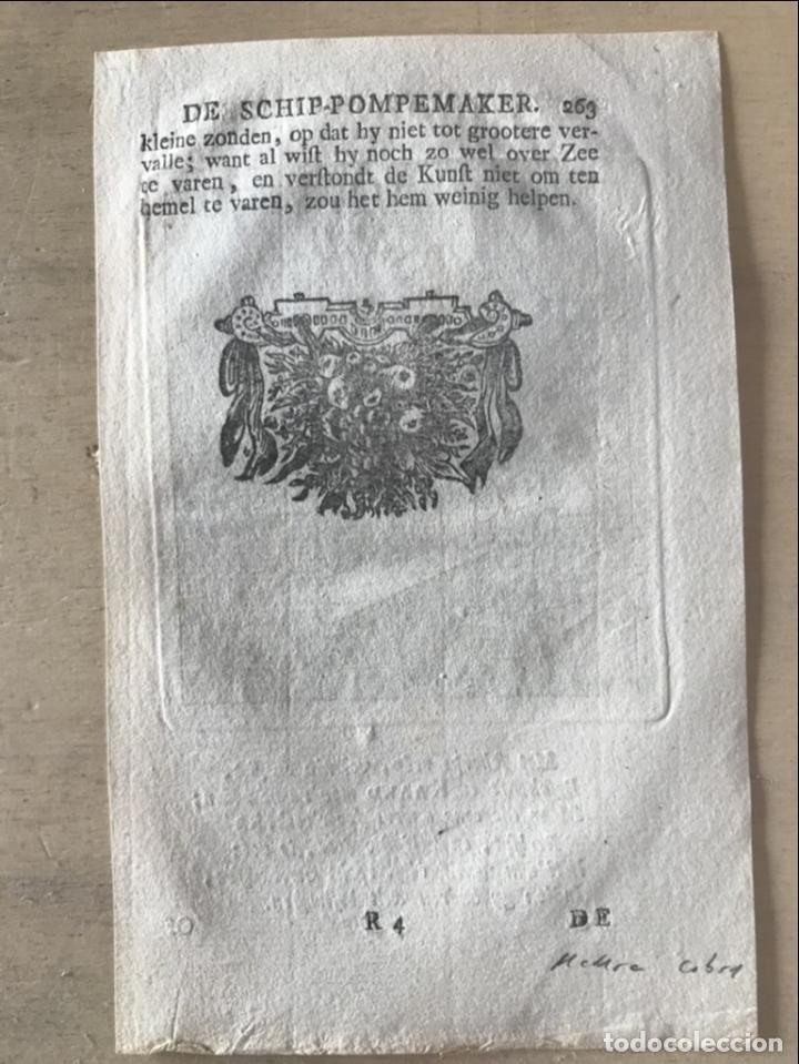 Arte: Profesi&oacute;n antigua barroca, 1736. Luyken - Foto 6
