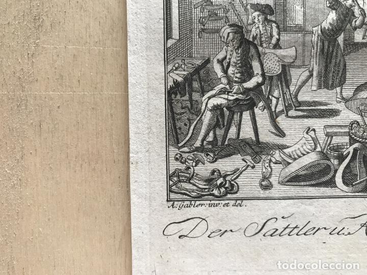 Arte: Trabajando el cuero, 1788. Gabler /Vogel - Foto 6