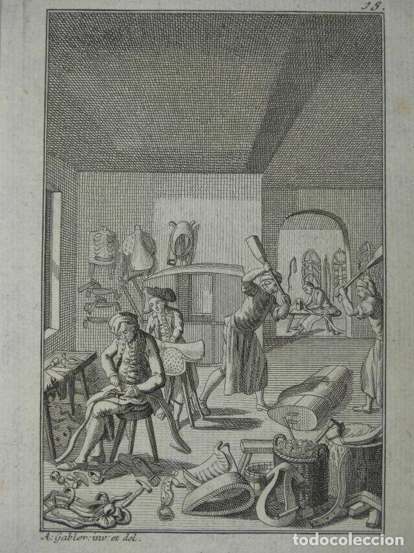 Arte: Trabajando el cuero, 1788. Gabler /Vogel - Foto 9