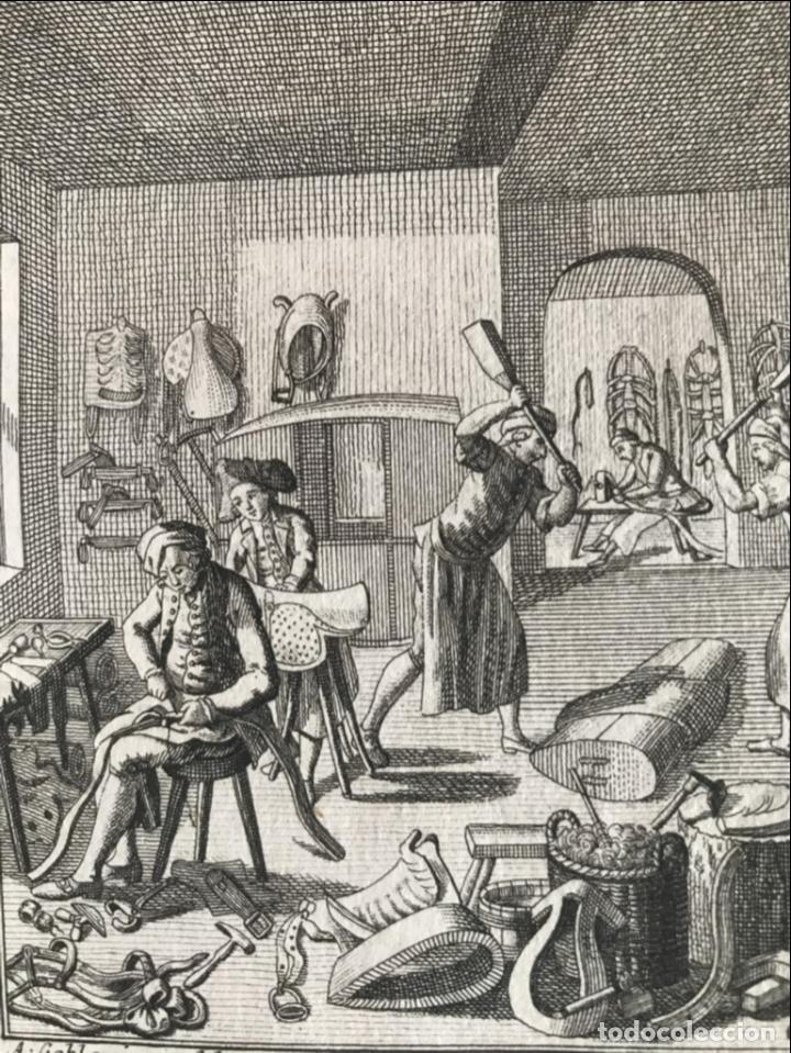 Arte: Trabajando el cuero, 1788. Gabler /Vogel - Foto 1