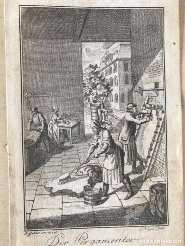 Arte: Elaborando pergaminos, 1788. Gabler /Vogel - Foto 3